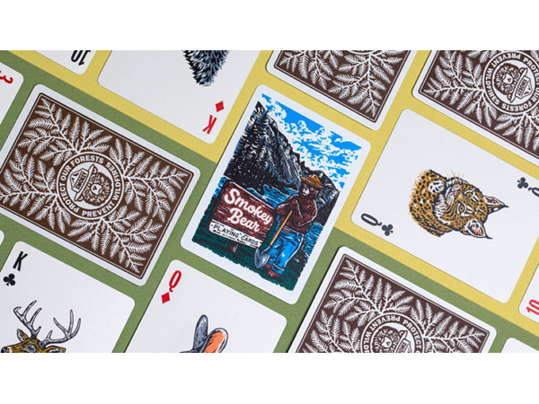 Smokey Bear Limited Edition Playing Cards by Art of Play