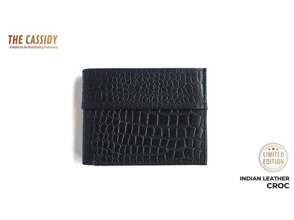 THE CASSIDY WALLET CROCODILE / LIMITED 50 by Nakul Shenoy