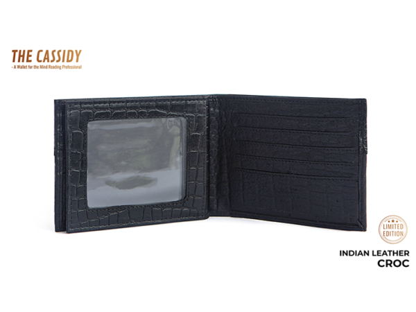 THE CASSIDY WALLET CROCODILE / LIMITED 50 by Nakul Shenoy