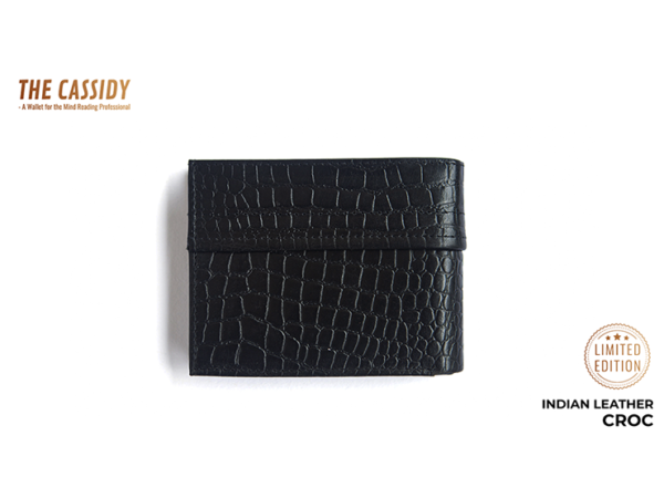 THE CASSIDY WALLET CROCODILE / LIMITED 50 by Nakul Shenoy
