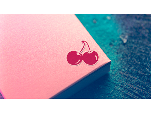 Cherry Casino House Deck Playing Cards (Flamingo Pink)