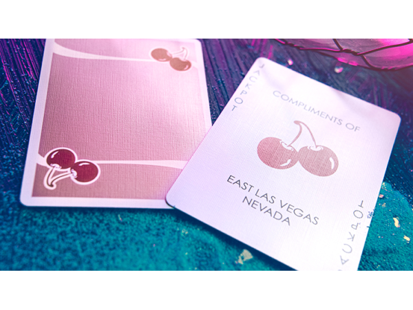 Cherry Casino House Deck Playing Cards (Flamingo Pink)