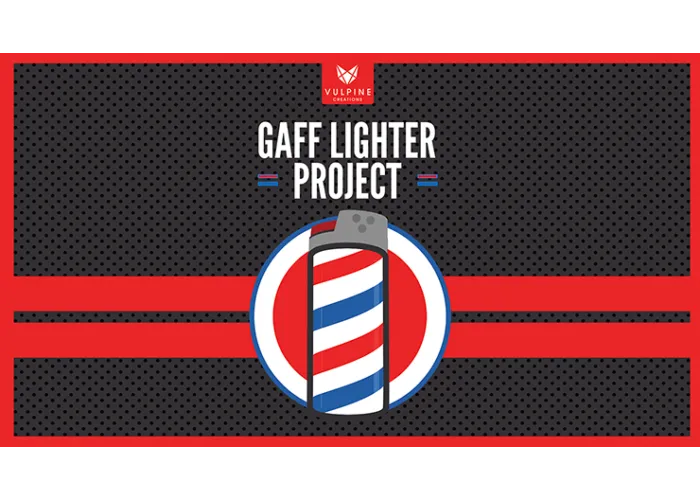 Gaff Lighter Project (Gimmicks and Online Instructions) by Adam Wilber