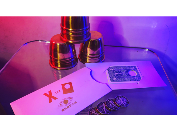 X BLACK HOLE RED (Gimmicks and Online Instructions) by Kingsley Xu