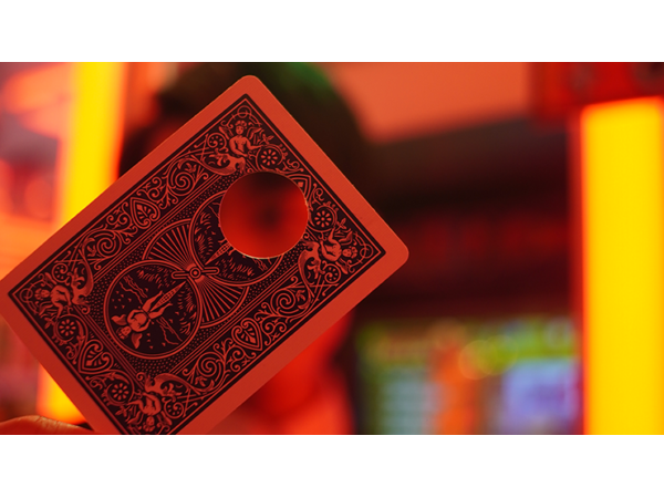 X BLACK HOLE RED (Gimmicks and Online Instructions) by Kingsley Xu