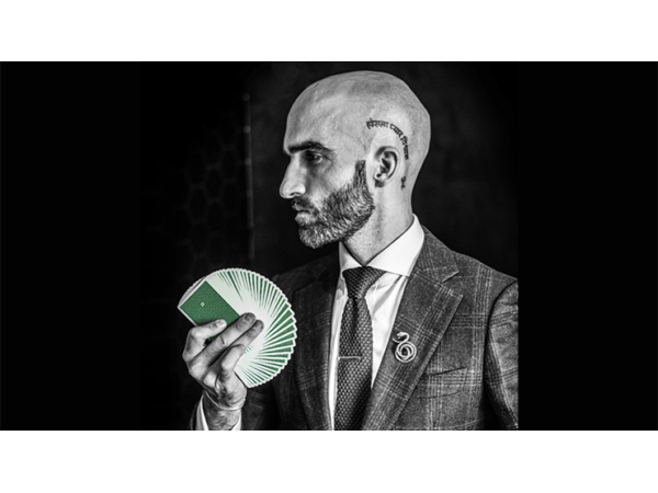 DMC ELITES V4: Marked Deck (Forest Green Phantom Finish) Playing Cards