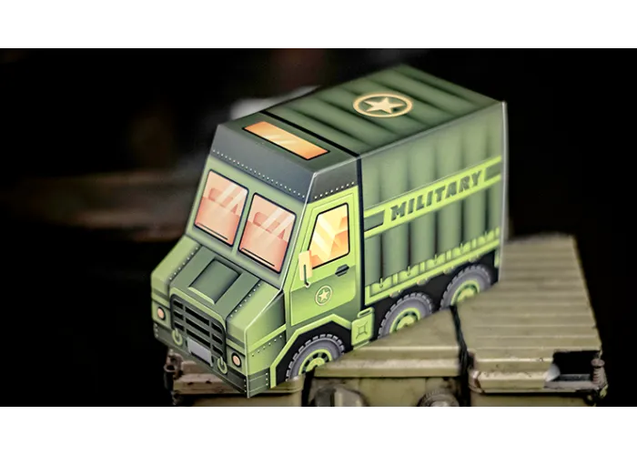 Military (Half-Brick) Playing Cards by Riffle Shuffle