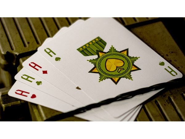 Military Playing Cards by Riffle Shuffle