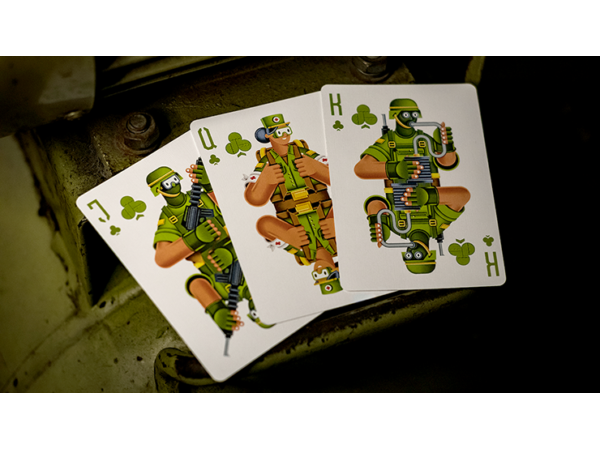 Military Playing Cards by Riffle Shuffle