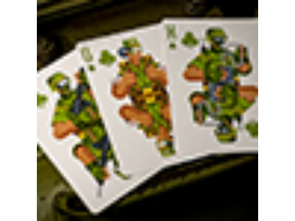 Military Playing Cards by Riffle Shuffle