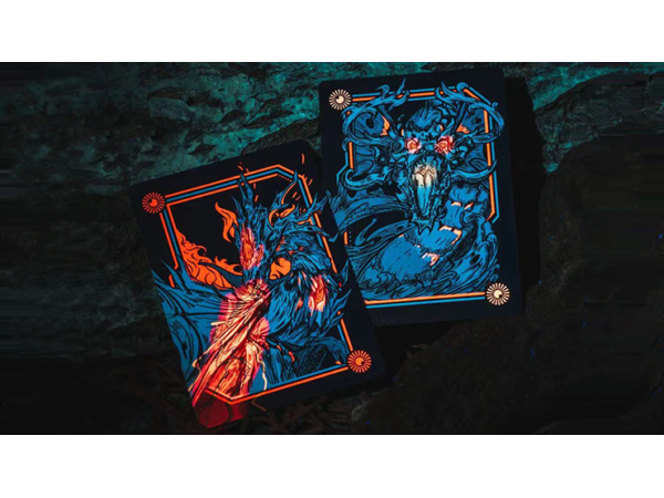 Words of Dragon Playing Cards