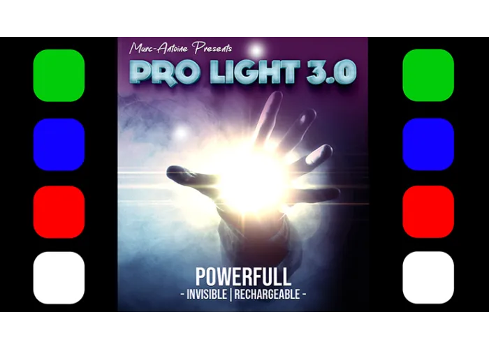 Pro Light 3.0 Green Pair (Gimmicks and Online Instructions) by Marc Antoine