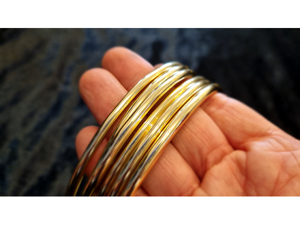GIR Ring Set GOLD (Gimmick and Online Instructions) by Matthew Garrett