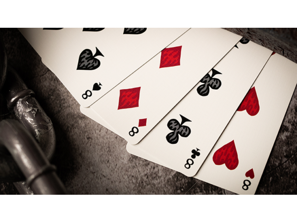 Sacred Fire (Sapphire Blaze) Playing Cards by Riffle Shuffle