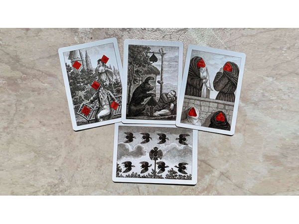 Gilded Cotta's Almanac #5 (Numbered Seal) Transformation Playing Cards