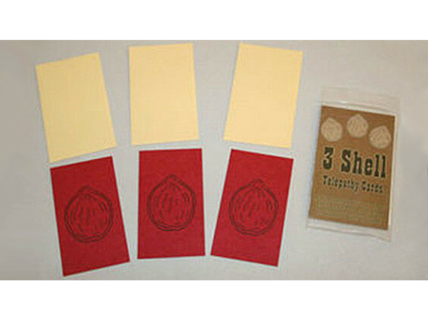 3 SHELL TELEPATHY CARDS by Chazpro Magic - Trick