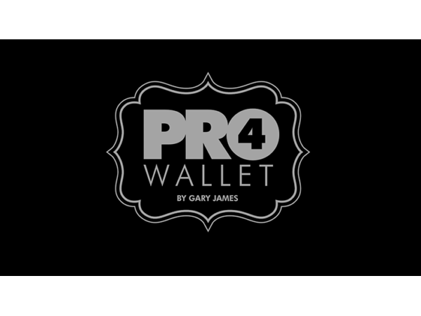 Pro 4 Wallet (Gimmicks and Online Instructions) by Gary James