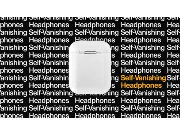 Self Vanishing Headphones by Ellusionist