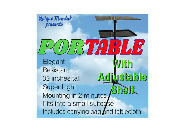 PORTABLE with Shelf by Quique Marduk - Trick