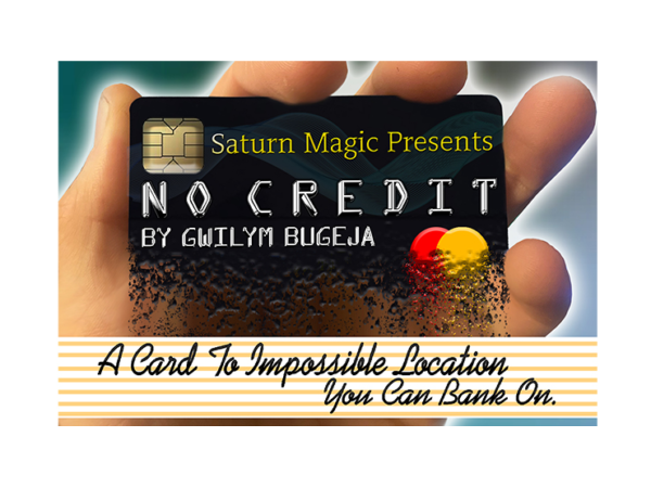 NO Credit by Gwilym Bugeja and Saturn Magic