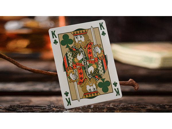 Notorious Gambling Frog (Green) Playing Cards by Stockholm17