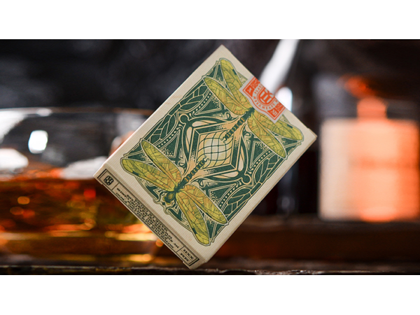 Notorious Gambling Frog (Green) Playing Cards by Stockholm17