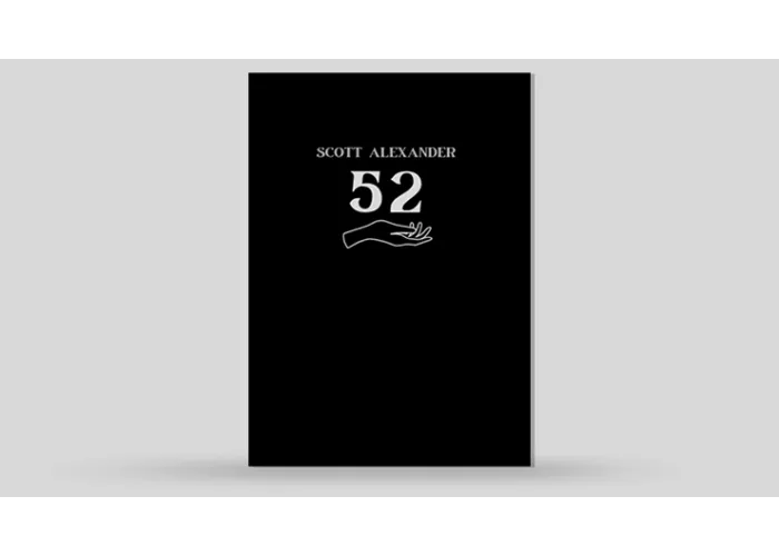 52 LIMITED EDITION by Scott Alexander - Book