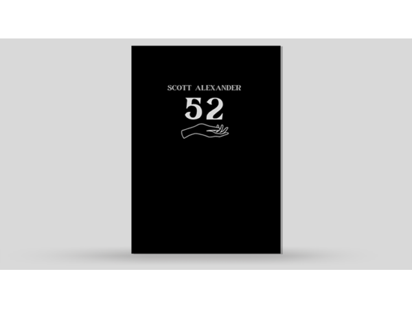 52 LIMITED EDITION by Scott Alexander - Book