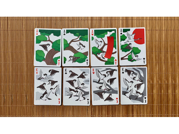 Stripper Bicycle Sparrow Hanafuda Fusion Playing Cards