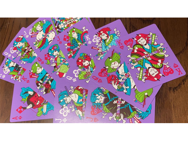 Bicycle Yaksha Hannya Playing Cards by Card Experiment