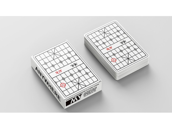 Chinese Chessboard Playing Cards by Anywhere Worldwide