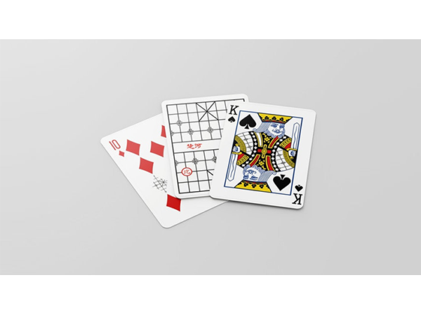 Chinese Chessboard Playing Cards by Anywhere Worldwide