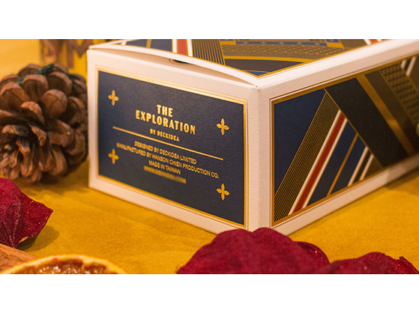 The Exploration (Half-Brick) Playing Cards by Deckidea