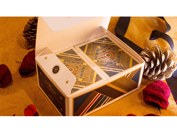 The Exploration (Half-Brick) Playing Cards by Deckidea