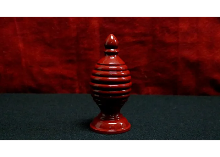 EGG VASE & SILK (RED) by Premium Magic