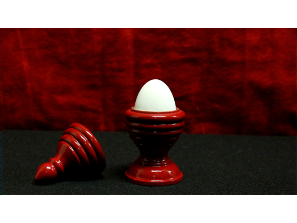EGG VASE & SILK (RED) by Premium Magic