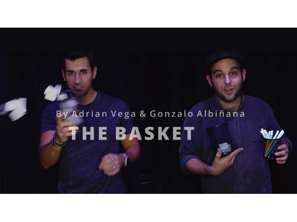 THE BASKET CLOSE UP (Gimmicks and Online Instructions) by Adrian Vega