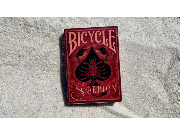 Bicycle Scorpion (Red) Playing Cards