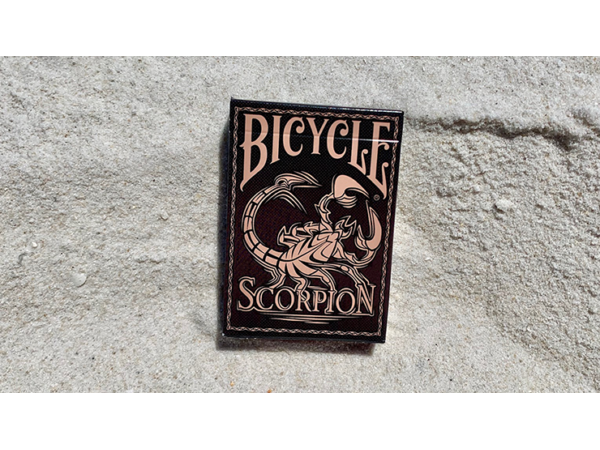 Bicycle Scorpion (Brown) Playing Cards
