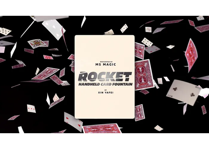 THE ROCKET Card Fountain LEFT HANDED (Wireless Remote Version) by Bond Lee