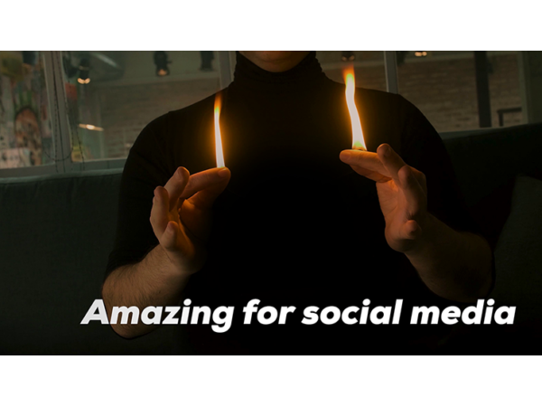Flame Take (Gimmicks and Online Instructions) by Lukas Hilken And Mysteries