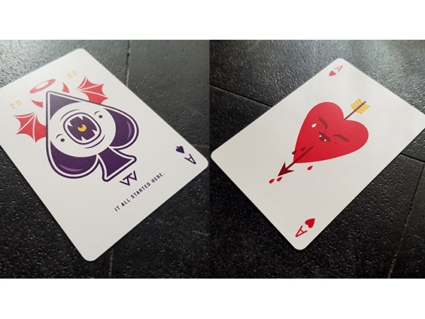 Evil V2 Playing Cards by Thirdway Industries