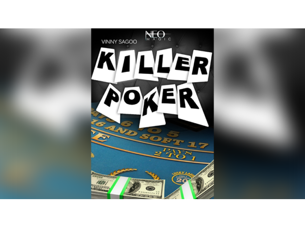 Killer Poker  (Gimmicks and Online Instructions) by Vinny Sagoo