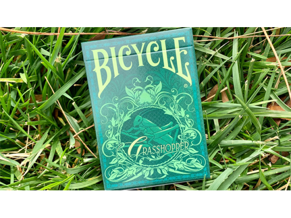 Grasshopper Dark (Jade) Playing Cards