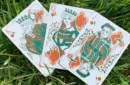 Grasshopper Dark (Jade) Playing Cards – Image 5