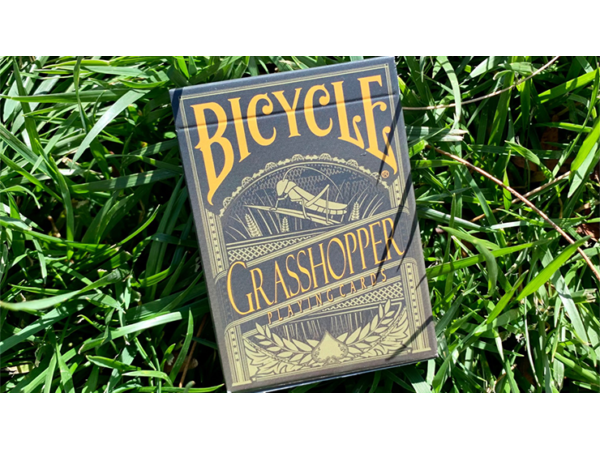 Grasshopper Light (Olive) Playing Cards