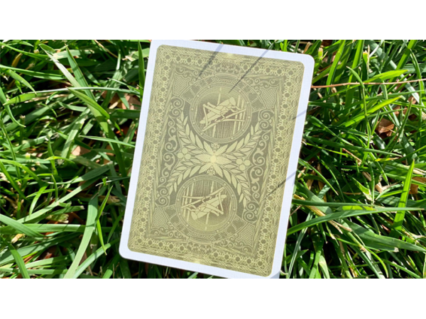 Grasshopper Light (Olive) Playing Cards