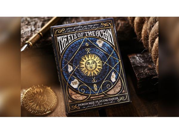 Eye of the Ocean Solis (Blue) Playing Cards