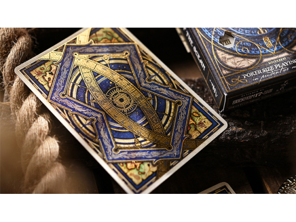 Eye of the Ocean Solis (Blue) Playing Cards