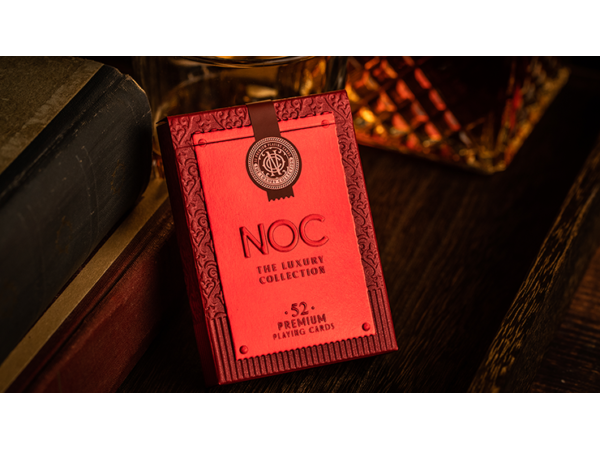 NOC (Red) The Luxury Collection Playing Cards by Riffle Shuffle x The House of Playing Cards